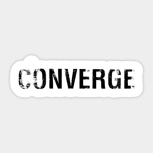 converg blur Sticker by House Of Bones